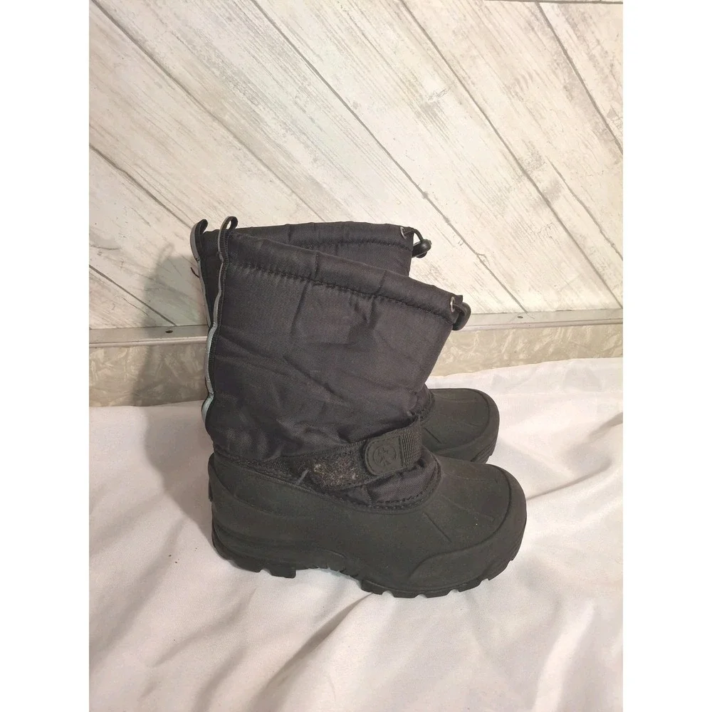 Northside Snow Boots Kids 12 Black Thinsulate Insulated Winter Outdoor Weather
